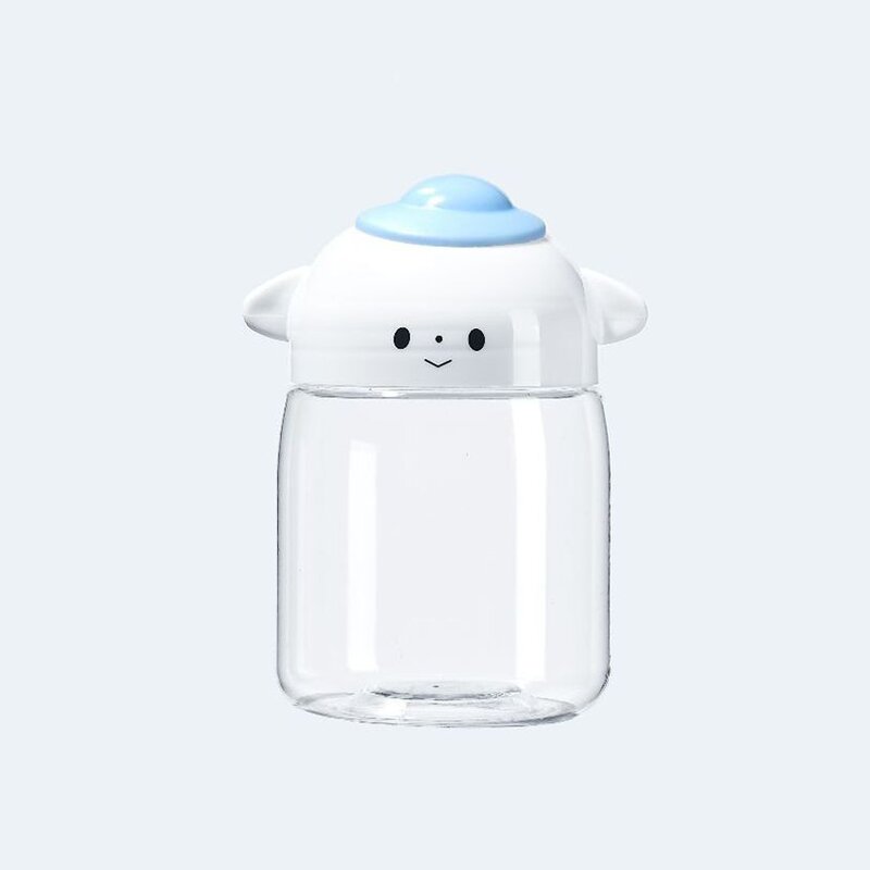 Cartoon cloud plastic storage jar
