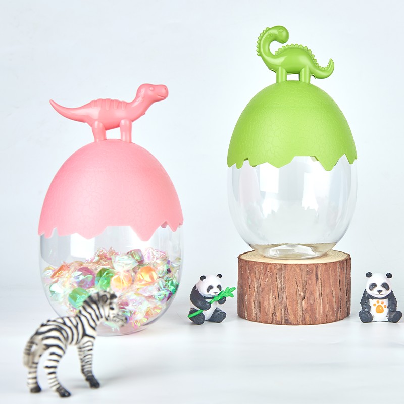 Dinosaur Plastic Food Storage Jar