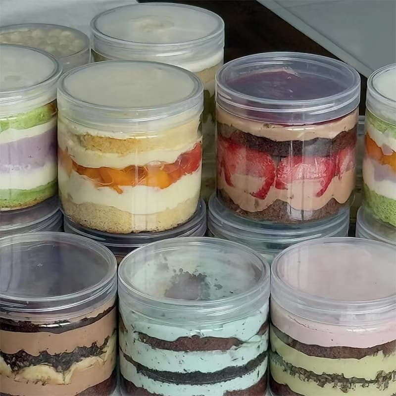 Empty Clear 30g Plastic Jar