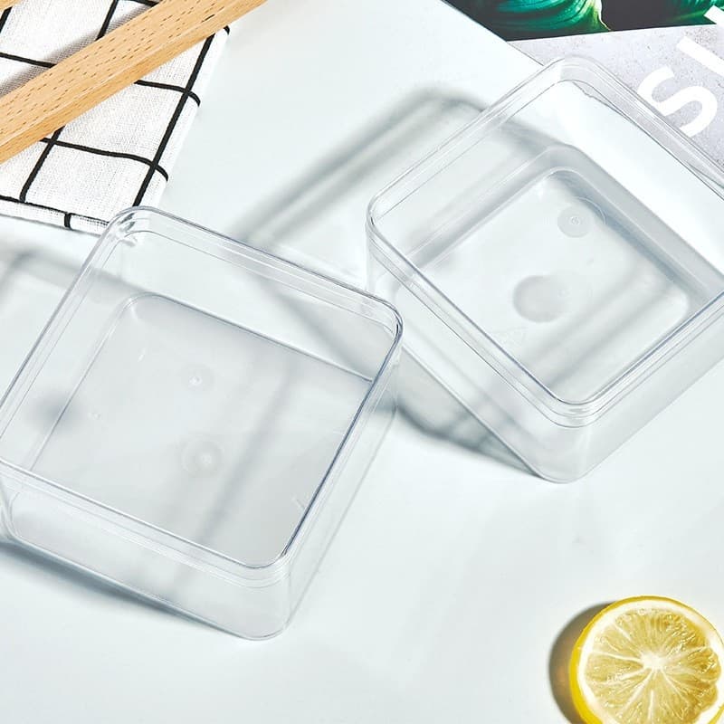 Transparent Oval Pet Jars