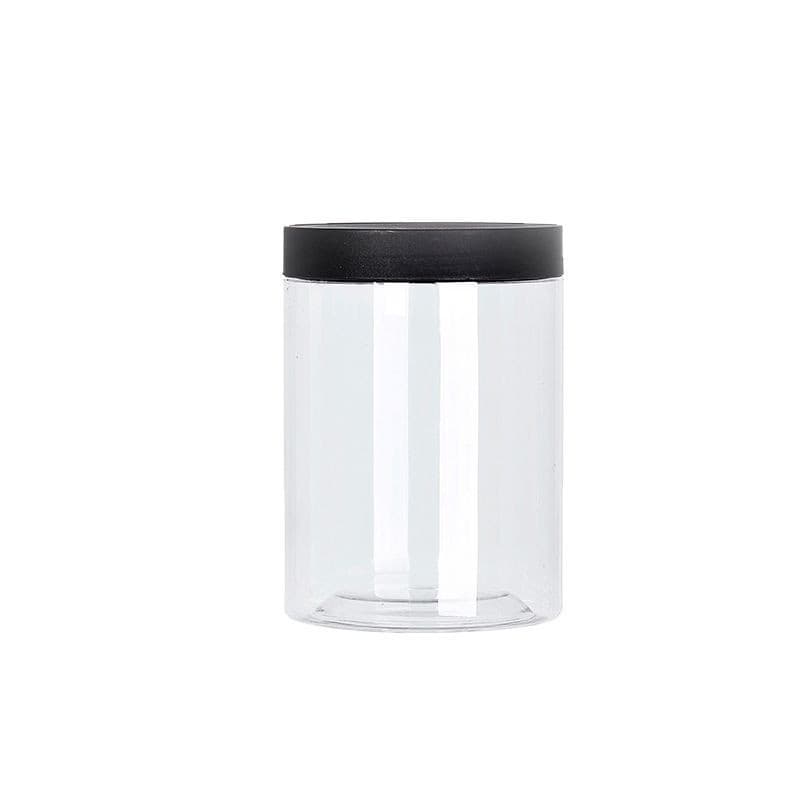 Customized Wholesale Empty clear 490ml Jars With Crystal Screw Top