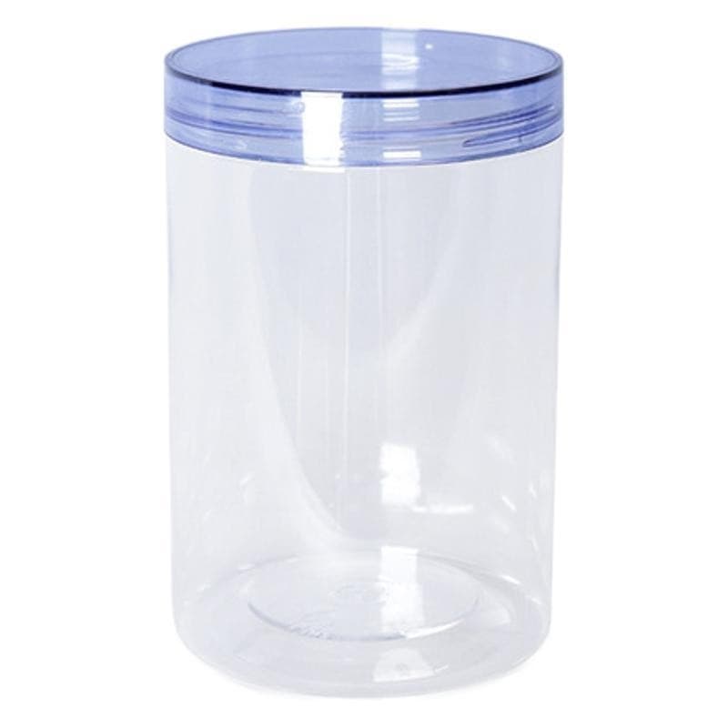 Transparent Plastic Jars with Lids