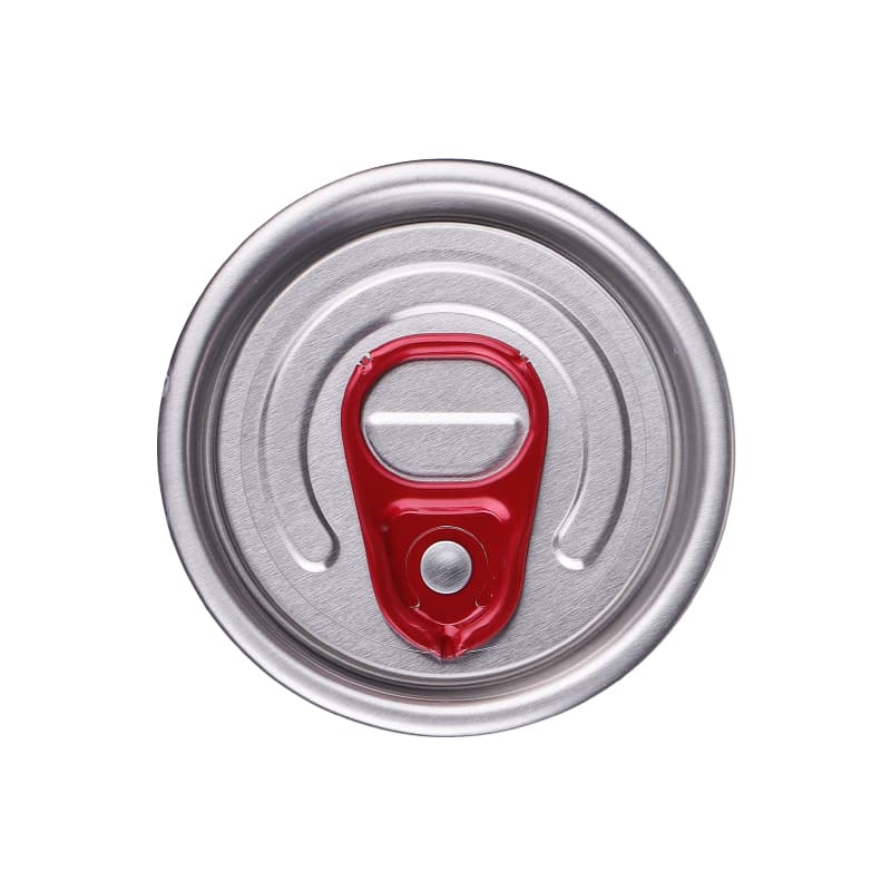 Aluminum Easy Open Red Lid