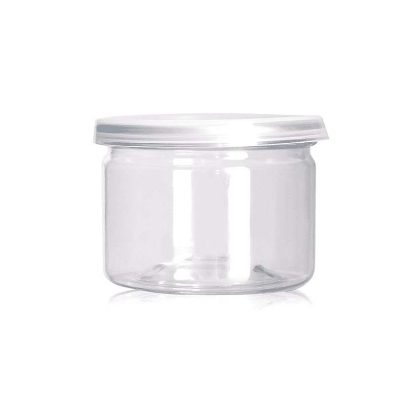 Peanut Butter Plastic Jar With Lid