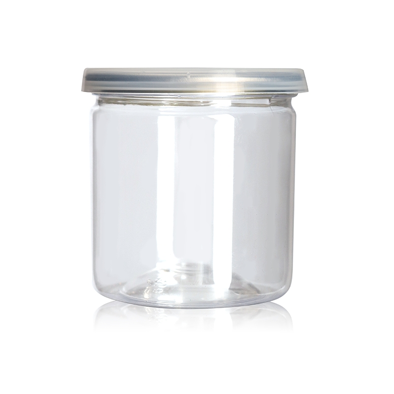 Customized Clear Plastic Food Container Jar