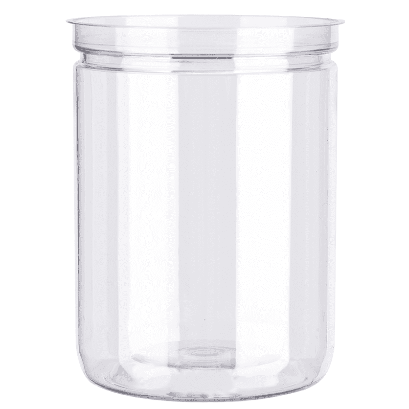 Wholesale PET Easy Open Plastic Jars with lids