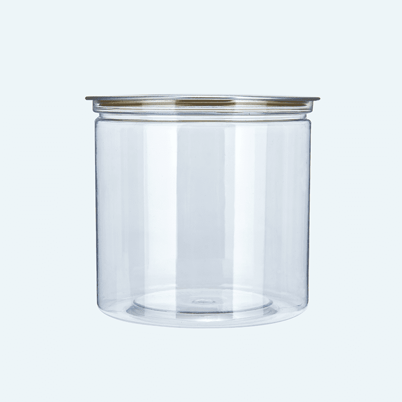 Custom Clear PET Food Jars