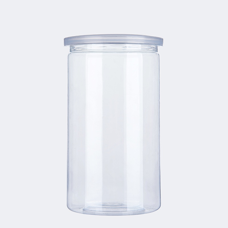 Cylindrical Easy Open Plastic Jars