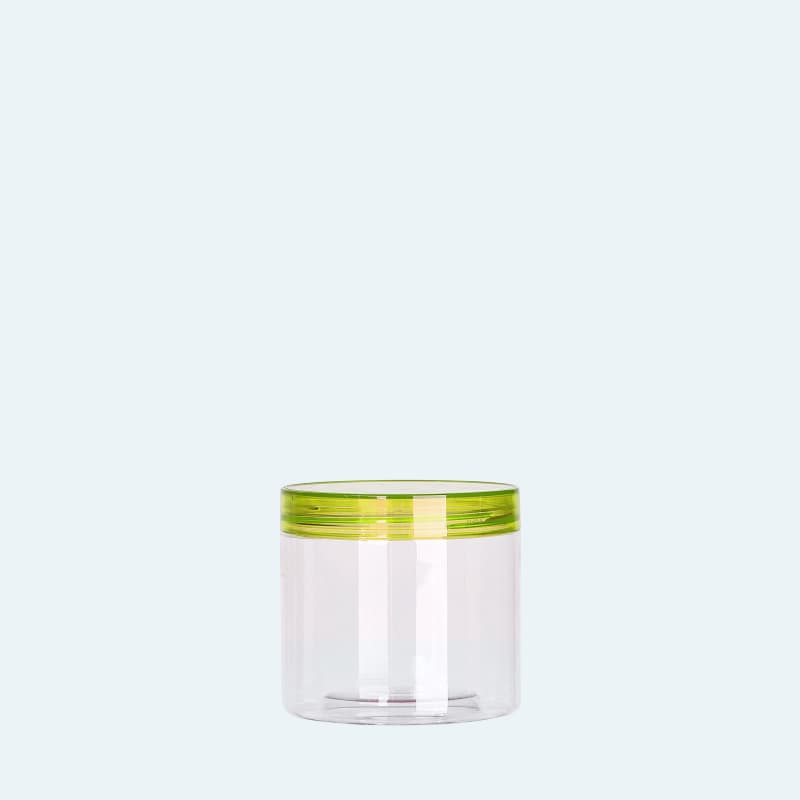 Cylindrical PET Jars With Lids Manufacturer