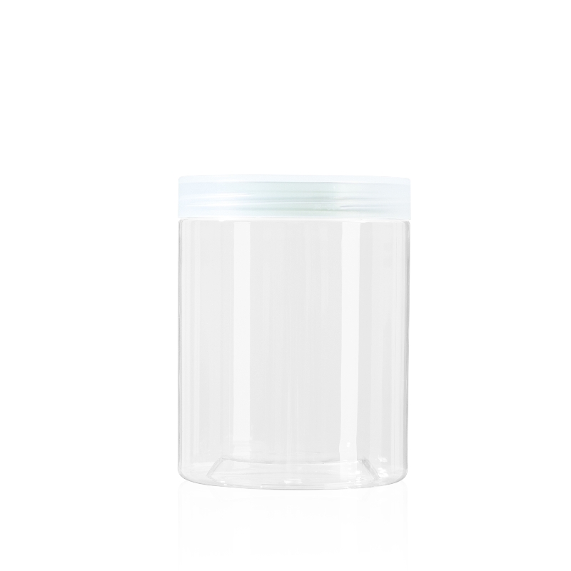 570ml Plastic Crystal Jars with Lids