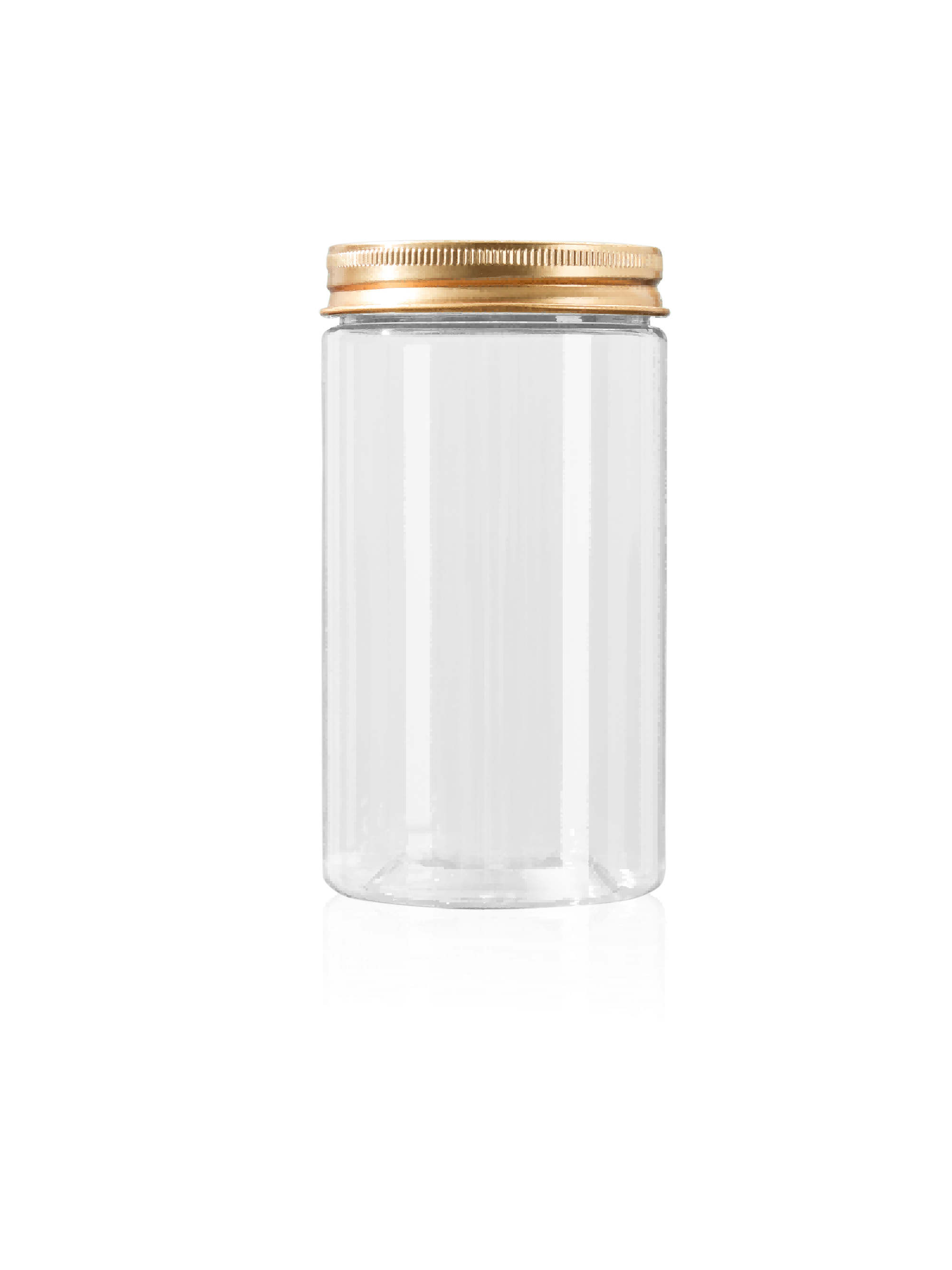 Plastic Crystal Jars with Lids