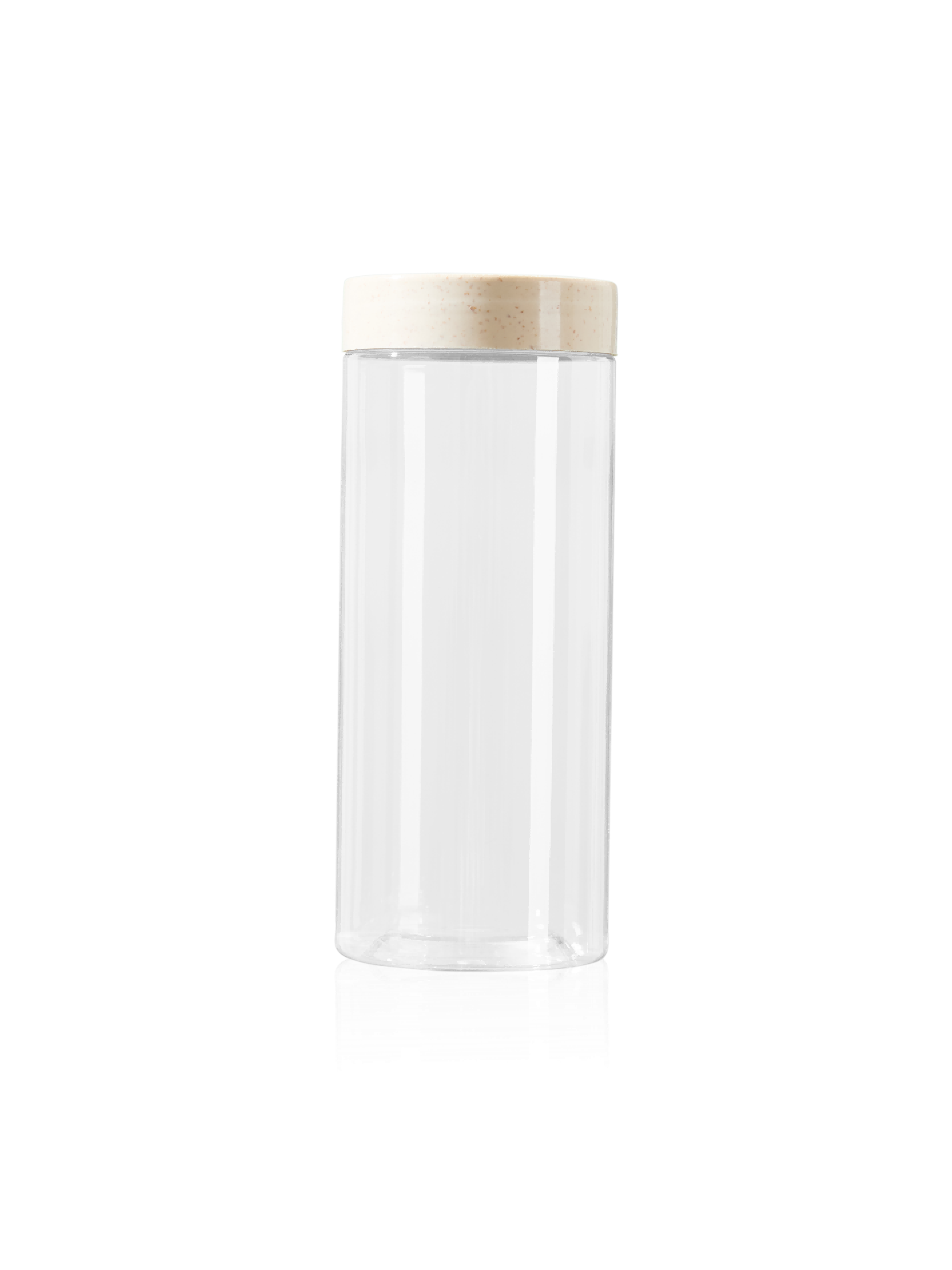 Plastic Crystal Jars with Lids