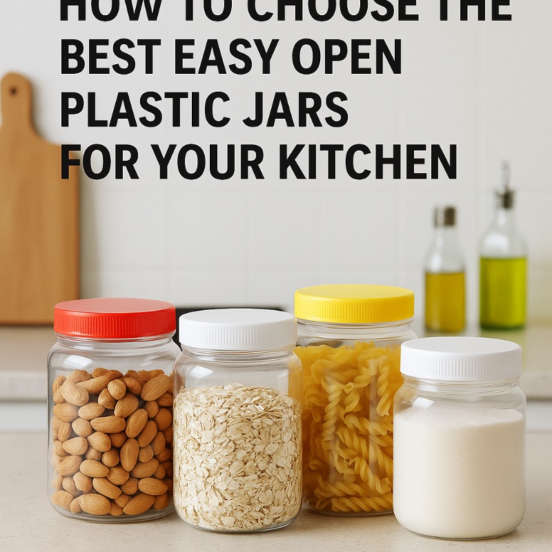 OEM Easy Open Plastic Jars Supplier